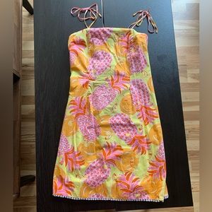 Lilly Pulitzer pineapple print dress